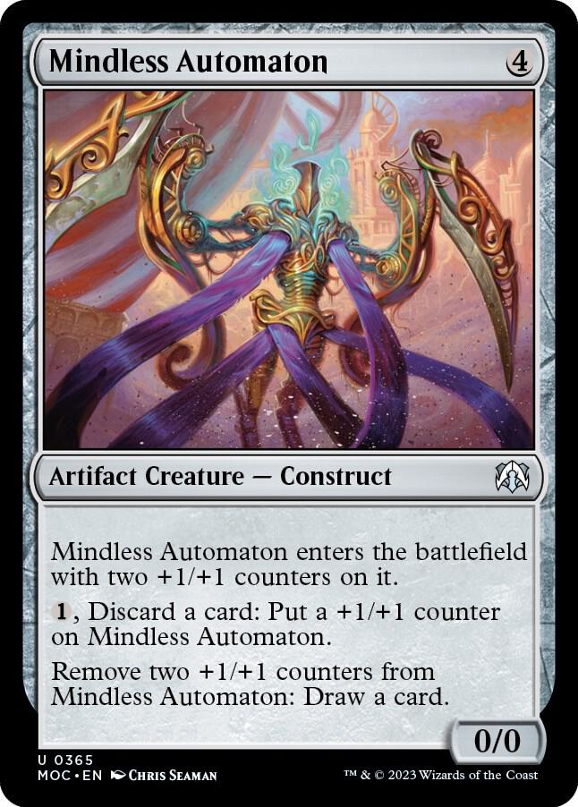 Mindless Automaton (365) [March of the Machine Commander]