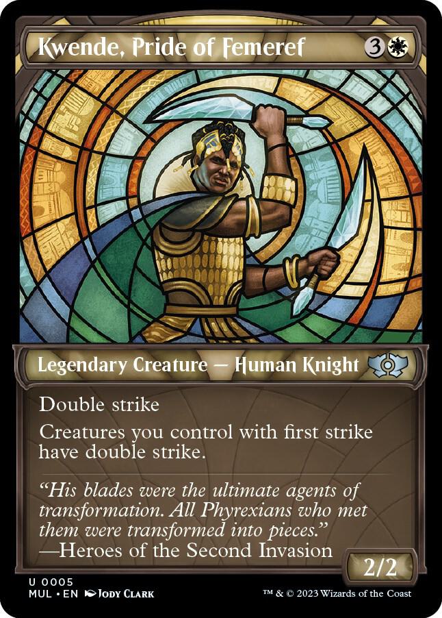 Kwende, Pride of Femeref (5) [Multiverse Legends] [Showcase]