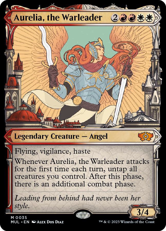 Aurelia, the Warleader (35) [Multiverse Legends] [Showcase]