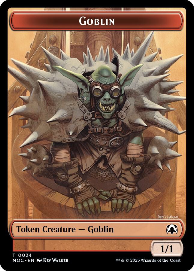 Goblin // Eldrazi Double-sided Token (24 // 1) [March of the Machine Commander]