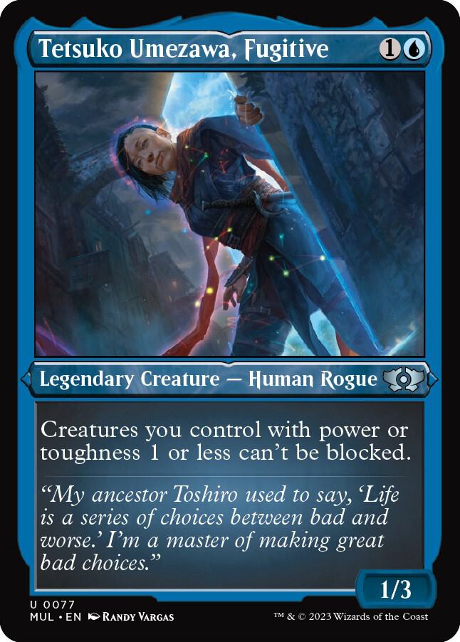 Tetsuko Umezawa, Fugitive (Foil Etched) (77) [Multiverse Legends]