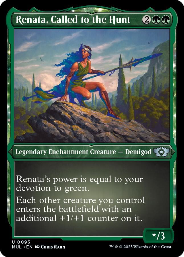 Renata, Called to the Hunt (Foil Etched) (93) [Multiverse Legends]