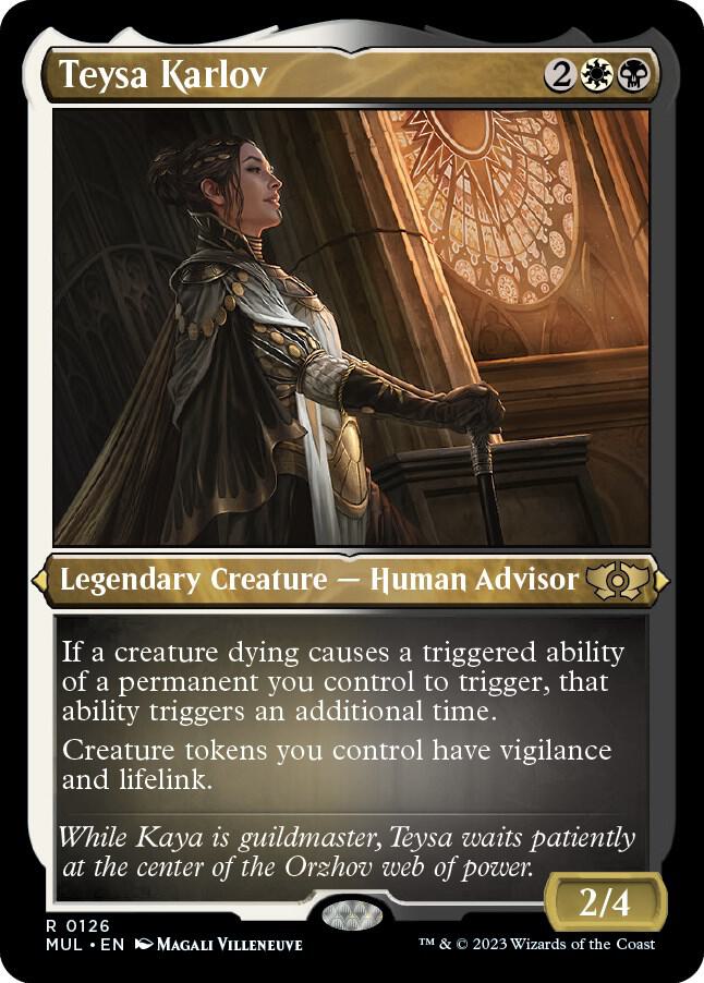 Teysa Karlov (Foil Etched) (126) [Multiverse Legends]