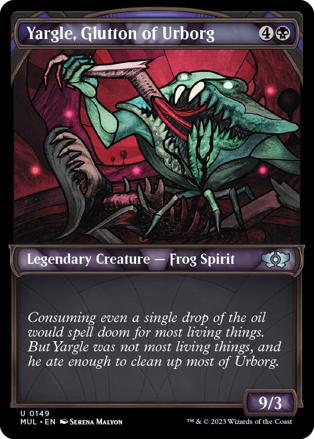 Yargle, Glutton of Urborg (Halo Foil) (149) [Multiverse Legends] [Showcase]