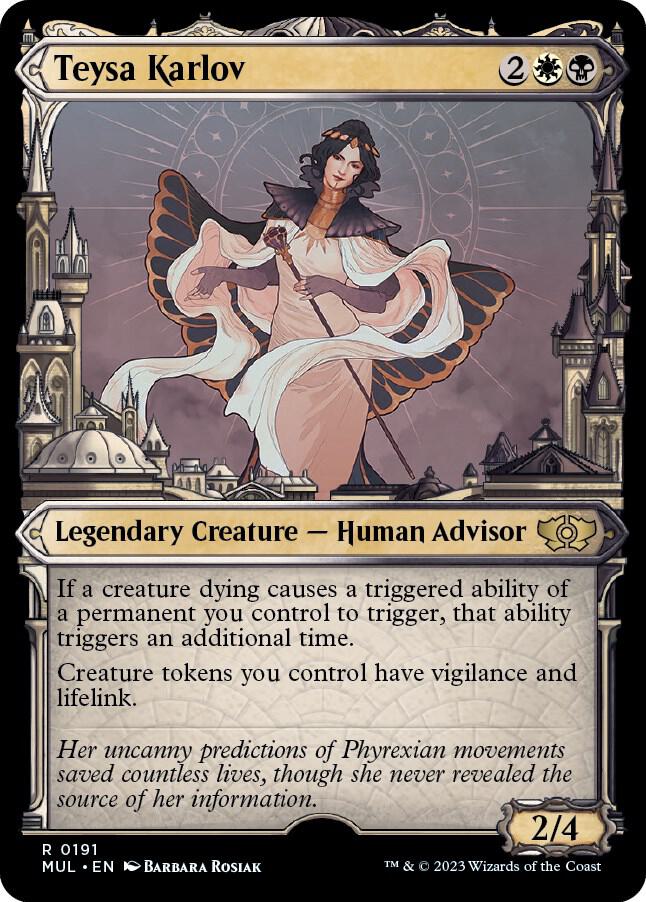 Teysa Karlov (Halo Foil) (191) [Multiverse Legends] [Showcase]