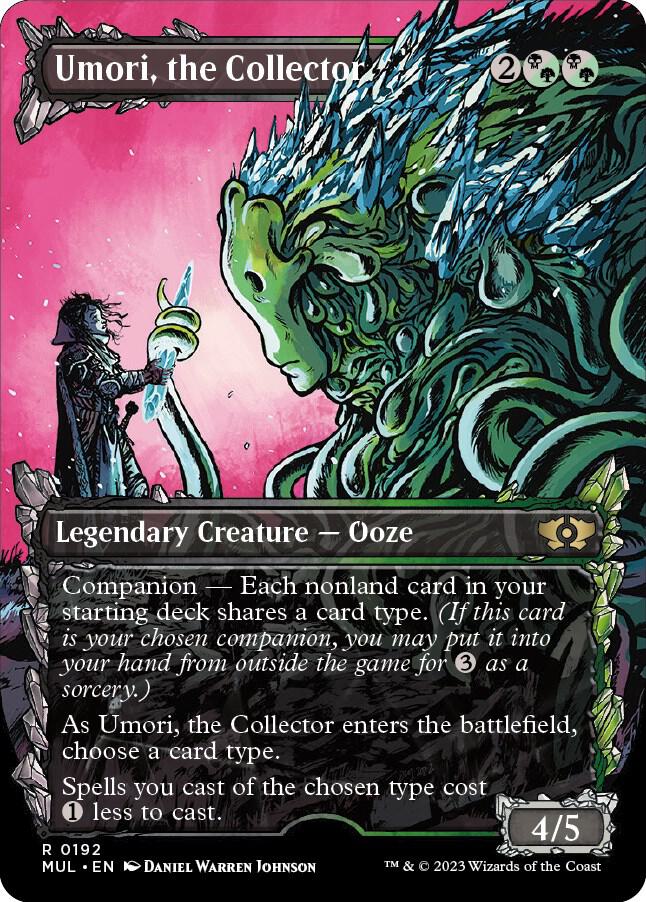 Umori, the Collector (Halo Foil) (192) [Multiverse Legends] [Showcase, Borderless]