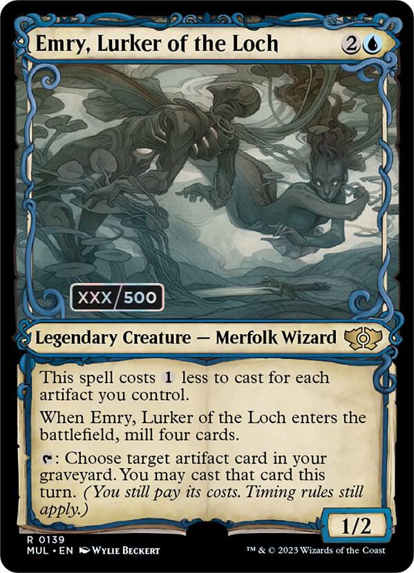 Emry, Lurker of the Loch (Serial Numbered) (139) [Multiverse Legends] [Showcase]