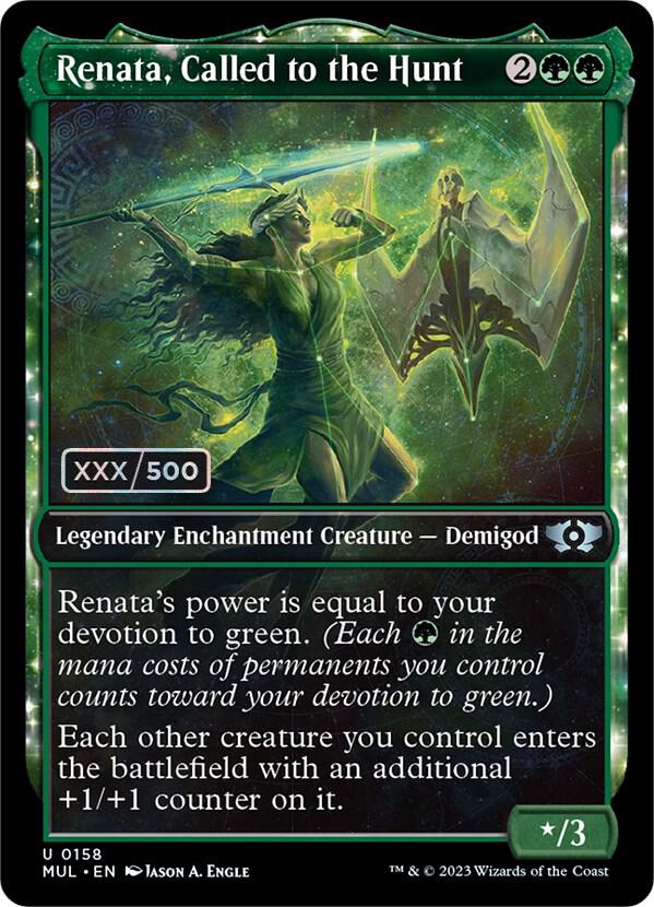 Renata, Called to the Hunt (Serial Numbered) (158) [Multiverse Legends] [Showcase]