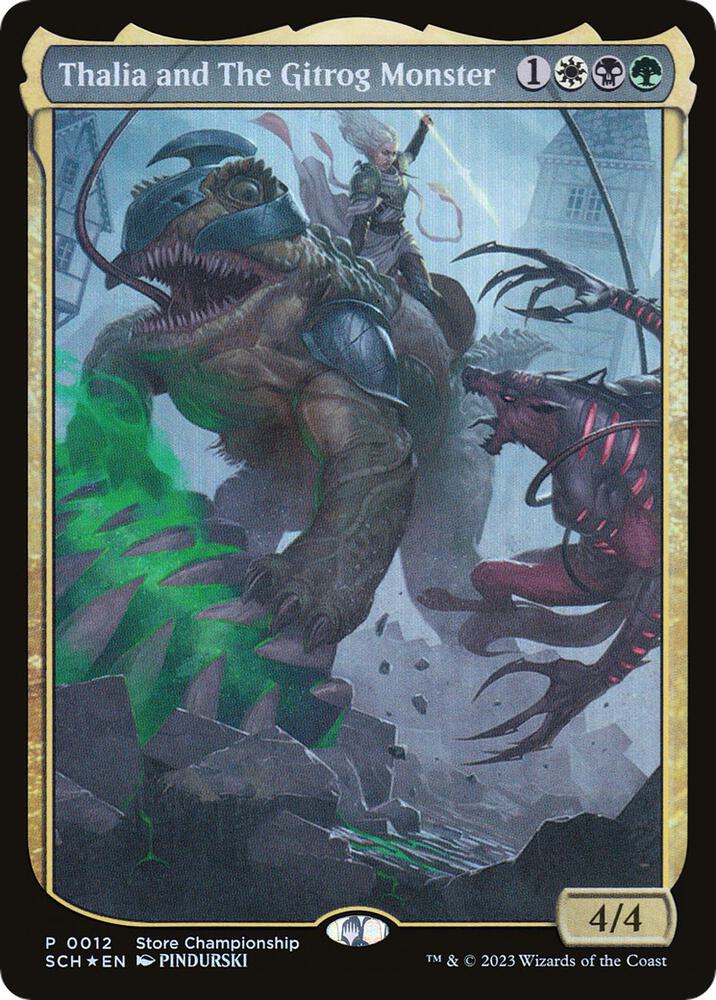 Thalia and The Gitrog Monster (12) [Game Day Promos]