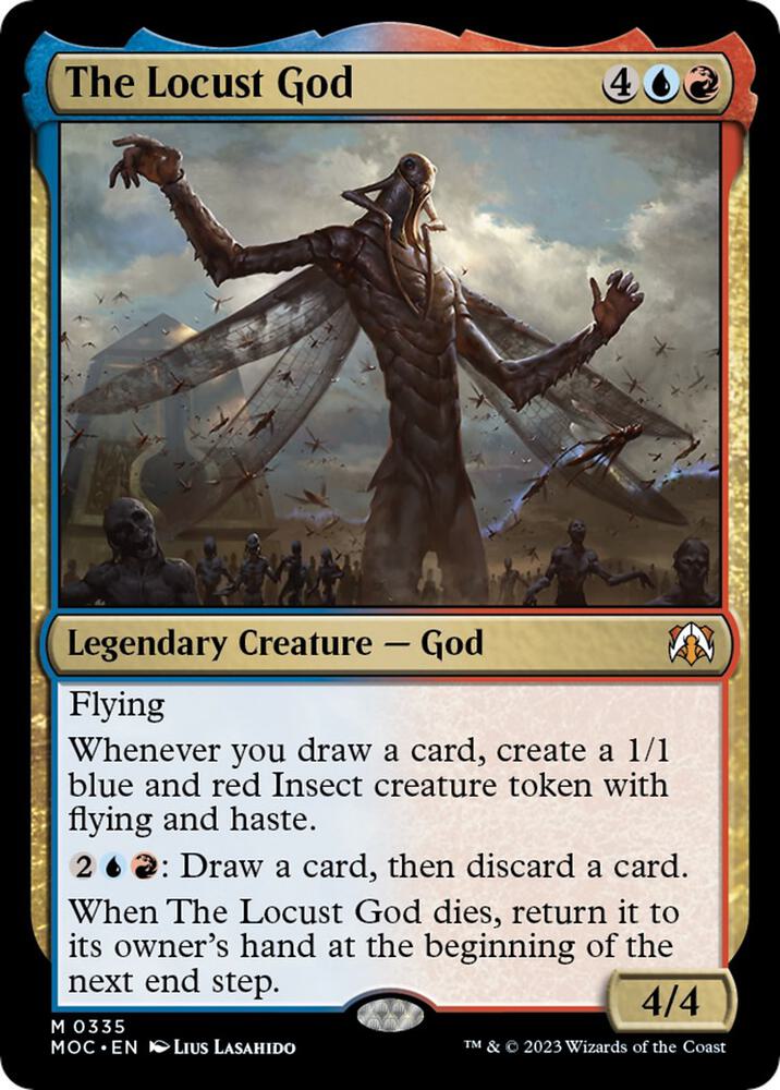 The Locust God (335) [March of the Machine Commander]