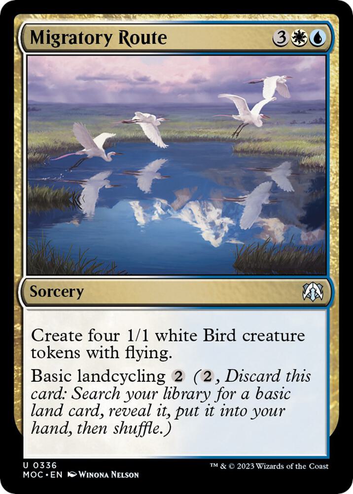 Migratory Route (336) [March of the Machine Commander]