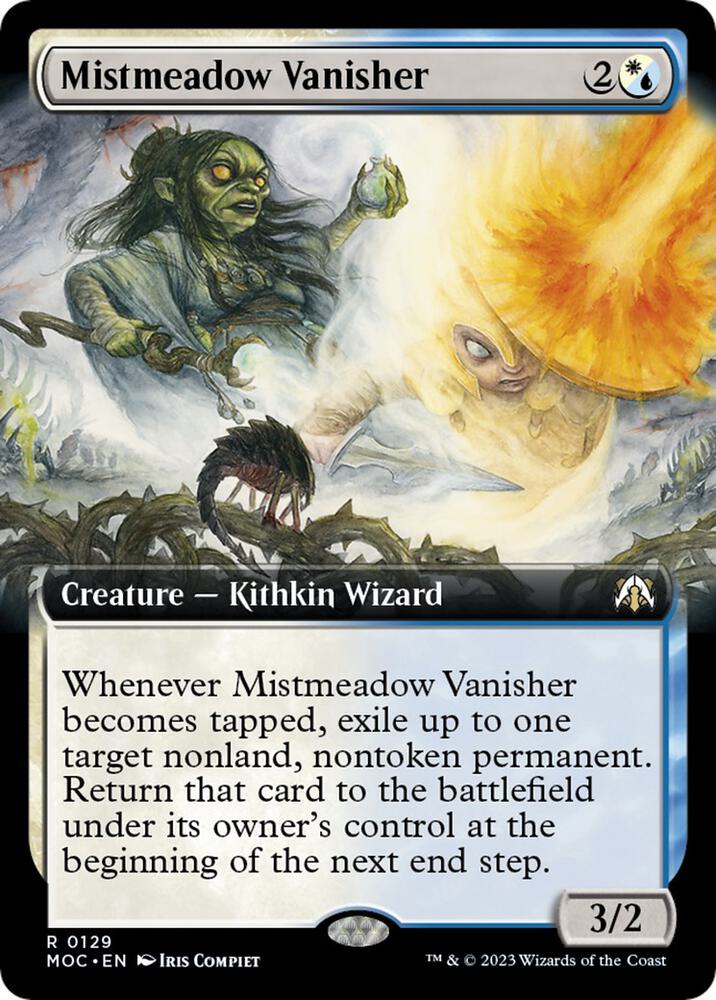 Mistmeadow Vanisher (Extended Art) (129) [March of the Machine Commander] [Extended Art]