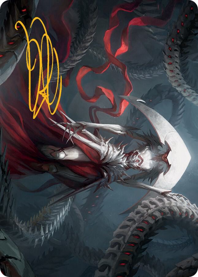 Elesh Norn Art Card (Gold-Stamped Signature) (4) [March of the Machine Art Series]