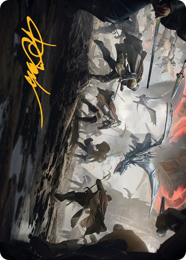 Invasion of Dominaria Art Card (Gold-Stamped Signature) (6) [March of the Machine Art Series]