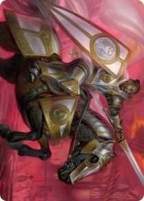 Sigiled Sentinel Art Card (9) [March of the Machine Art Series]