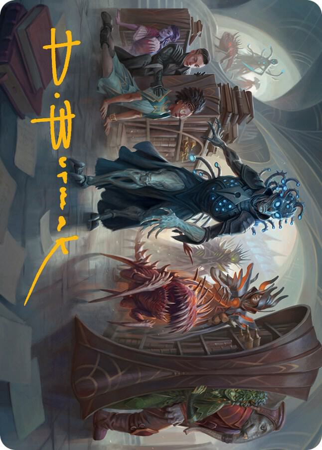 Invasion of Arcavios Art Card (Gold-Stamped Signature) (11) [March of the Machine Art Series]