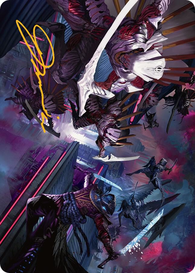 Invasion of Kamigawa Art Card (Gold-Stamped Signature) (12) [March of the Machine Art Series]