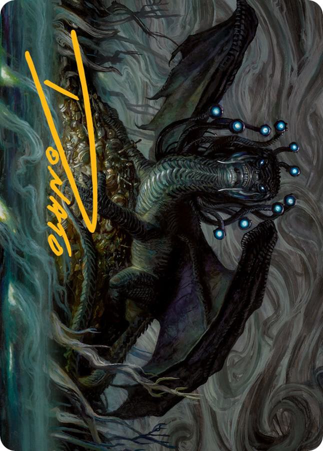 Oculus Whelp Art Card (Gold-Stamped Signature) (15) [March of the Machine Art Series]
