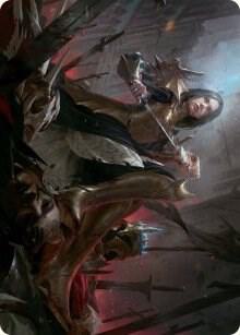 Marchesa, Resolute Monarch Art Card (25) [March of the Machine Art Series]