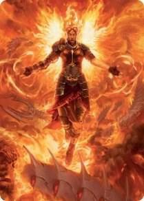 Chandra, Hope's Beacon Art Card (30) [March of the Machine Art Series]