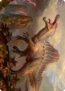Etali, Primal Conqueror Art Card (31) [March of the Machine Art Series]