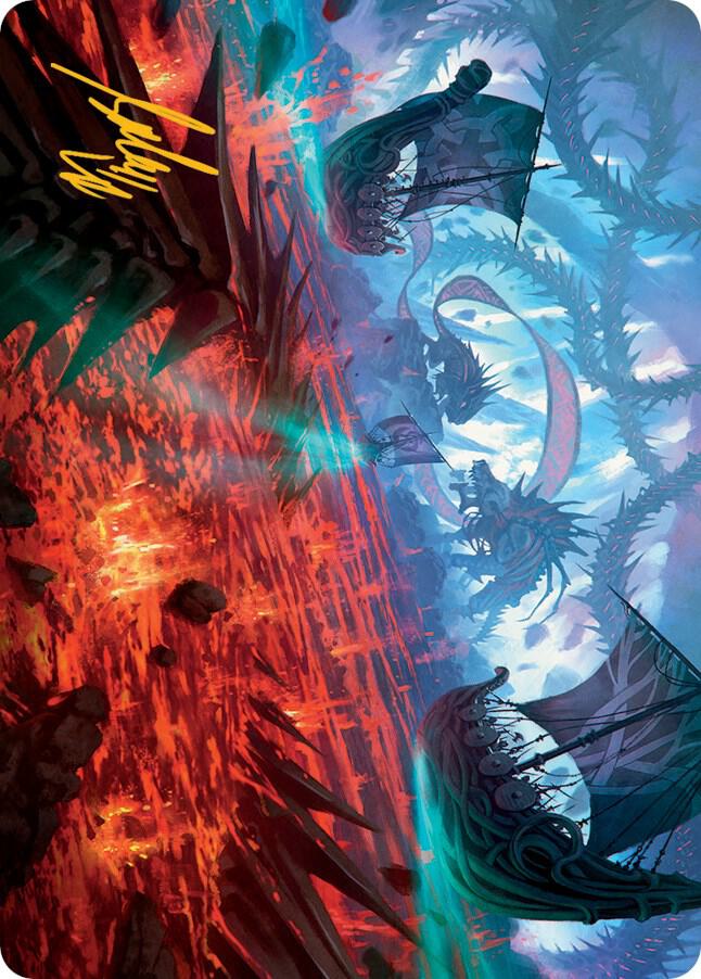 Invasion of Kaldheim Art Card (Gold-Stamped Signature) (33) [March of the Machine Art Series]
