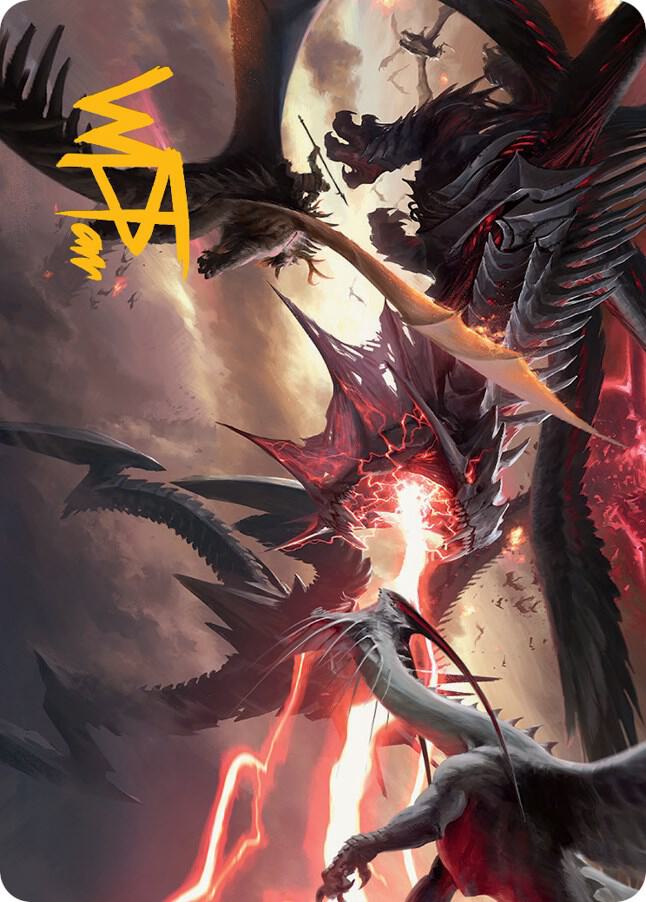Invasion of Tarkir Art Card (Gold-Stamped Signature) (34) [March of the Machine Art Series]