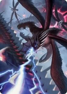 Defiant Thundermaw Art Card (35) [March of the Machine Art Series]