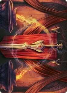 Ramosian Greatsword Art Card (37) [March of the Machine Art Series]