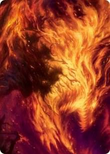 Stoke the Flames Art Card (38) [March of the Machine Art Series]