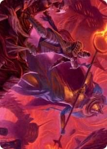 Djeru and Hazoret Art Card (44) [March of the Machine Art Series]
