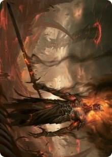 Ashen Reaper Art Card (46) [March of the Machine Art Series]