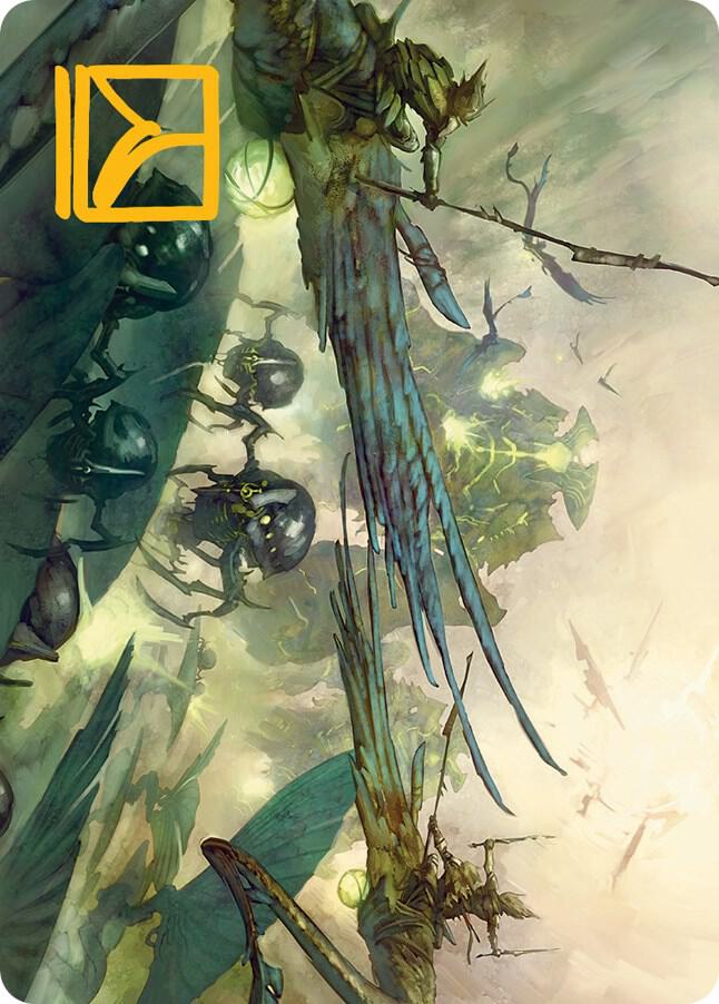 Invasion of Pyrulea Art Card (Gold-Stamped Signature) (47) [March of the Machine Art Series]