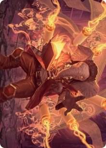 Quintorius, Loremaster Art Card (52/81) [March of the Machine Art Series]