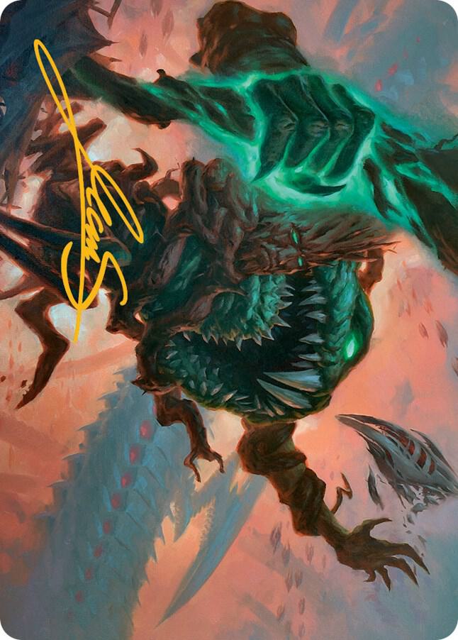 Yargle and Multani Art Card (Gold-Stamped Signature) (53) [March of the Machine Art Series]