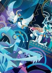 Errant and Giada Art Card (59) [March of the Machine Art Series]