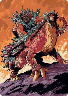 Kogla and Yidaro Art Card (61) [March of the Machine Art Series]