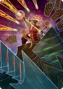Quintorius, Loremaster Art Card (63/81) [March of the Machine Art Series]