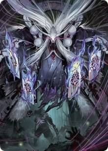 Horobi, Death's Wail Art Card (70) [March of the Machine Art Series]