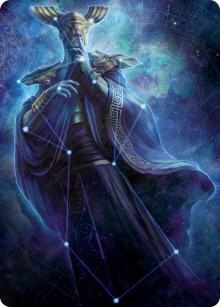 Atris, Oracle of Half-Truths Art Card (78) [March of the Machine Art Series]