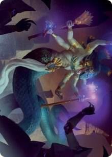Imoti, Celebrant of Bounty Art Card (79) [March of the Machine Art Series]