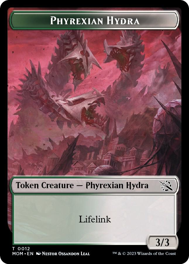 Phyrexian Hydra Token (0012) [March of the Machine]