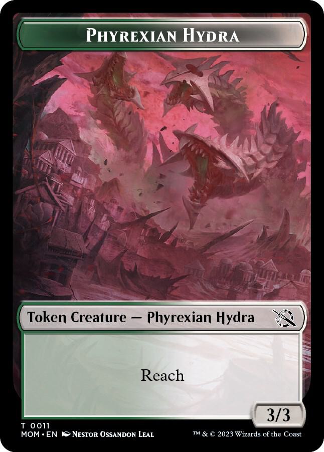 Phyrexian Hydra Token (0011) [March of the Machine]
