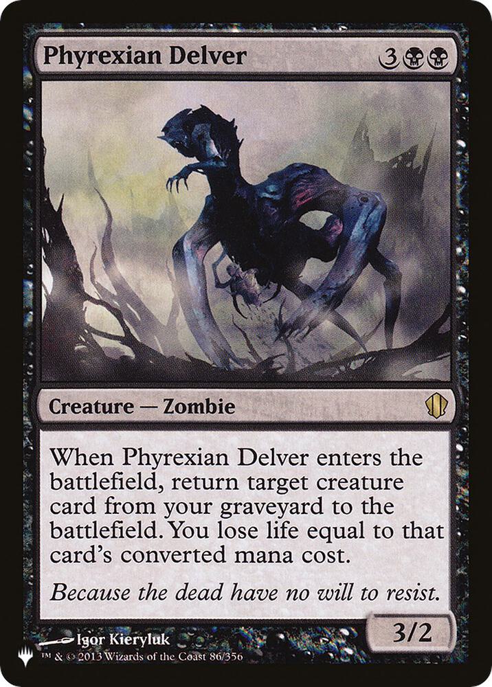 Phyrexian Delver (86/356) [The List]
