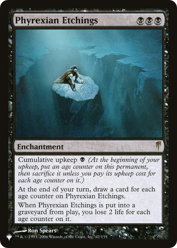 Phyrexian Etchings (67/155) [The List]