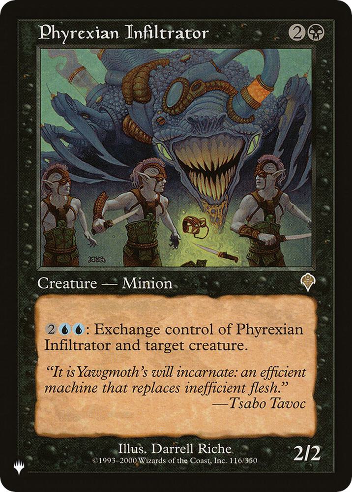 Phyrexian Infiltrator (116/350) [The List]