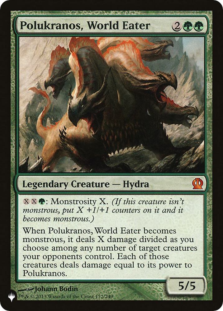 Polukranos, World Eater (172/249) [The List]