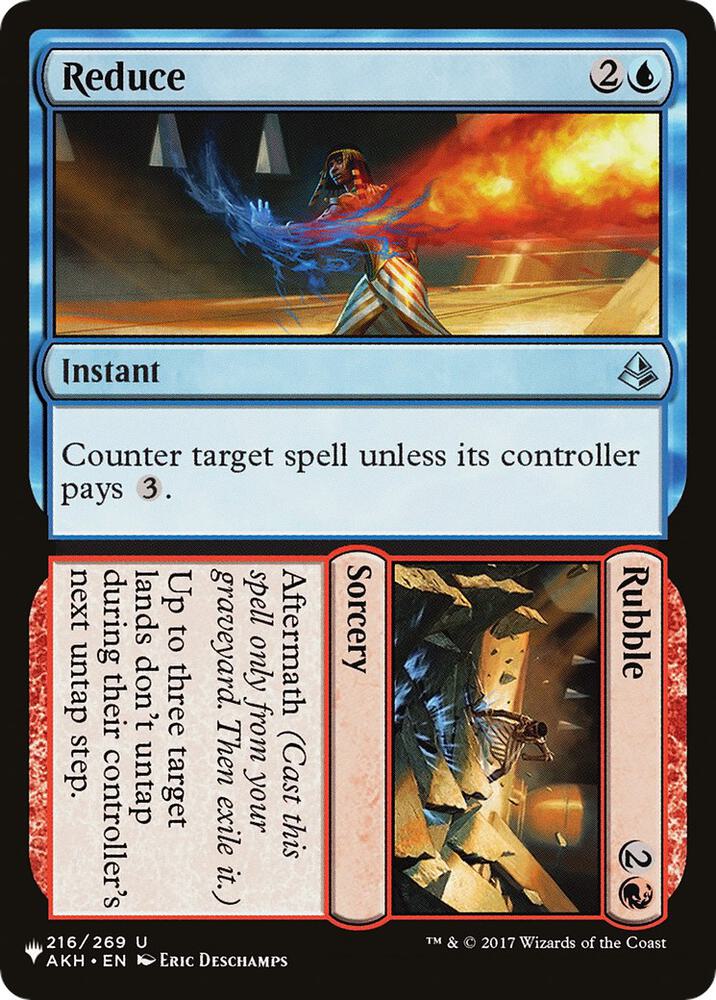 Reduce // Rubble (216/269) [The List]