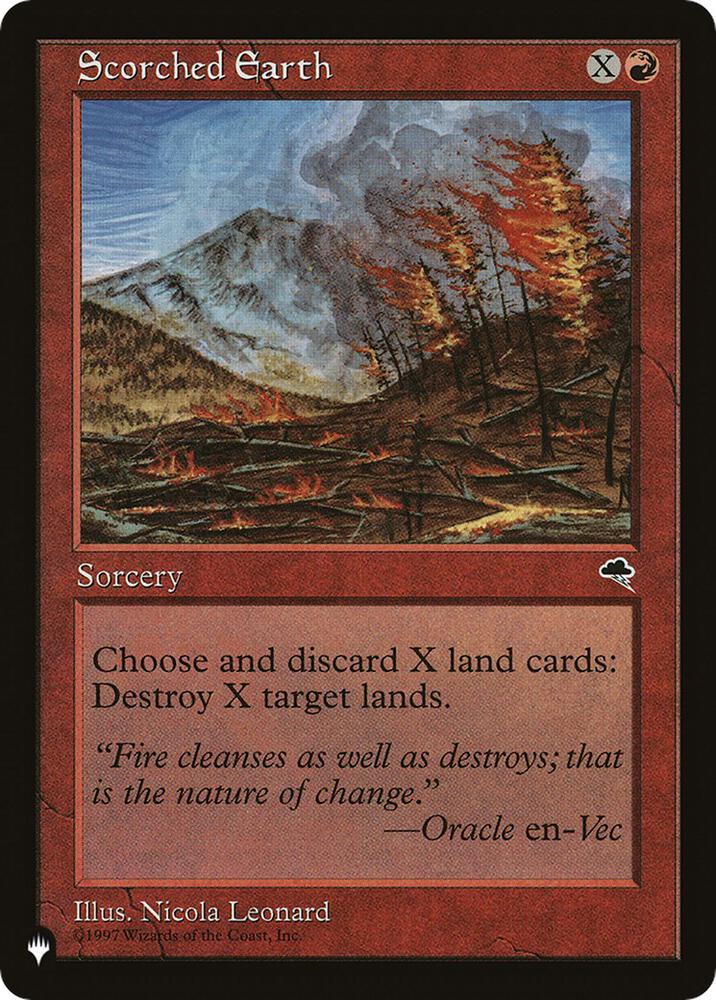 Scorched Earth (TMP-200) [The List]