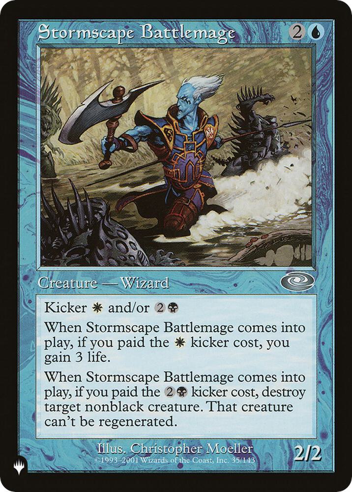 Stormscape Battlemage (35/143) [The List]